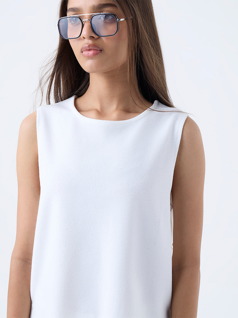 LOV White Solid Top