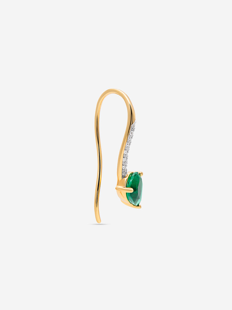 Westside X Pome Trillion Emerald Wave Lab Diamond Earrings