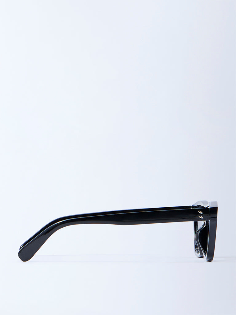 Westside Accessories Black Cat Eye Sunglasses with Pouch