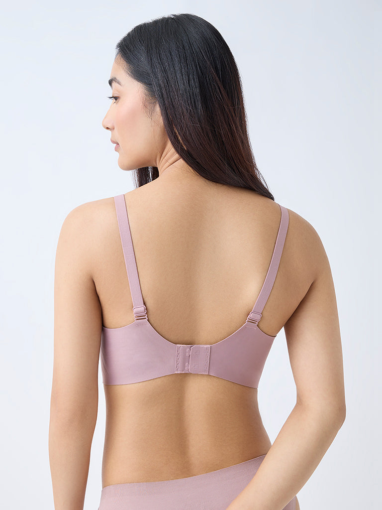 Wunderlove Mauve Sling Support Padded Bra