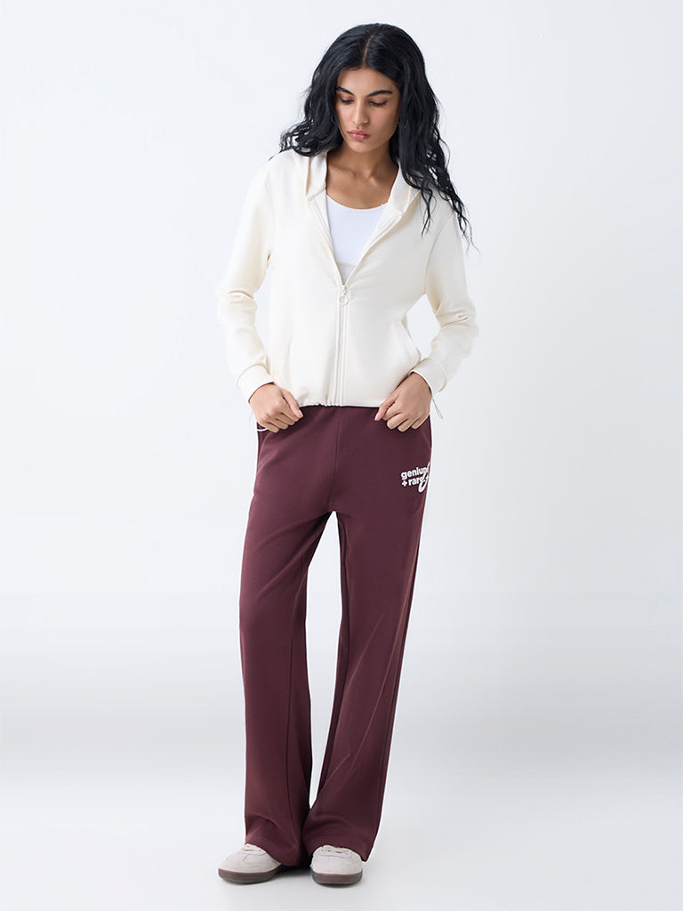 Studiofit Cream Solid Jacket