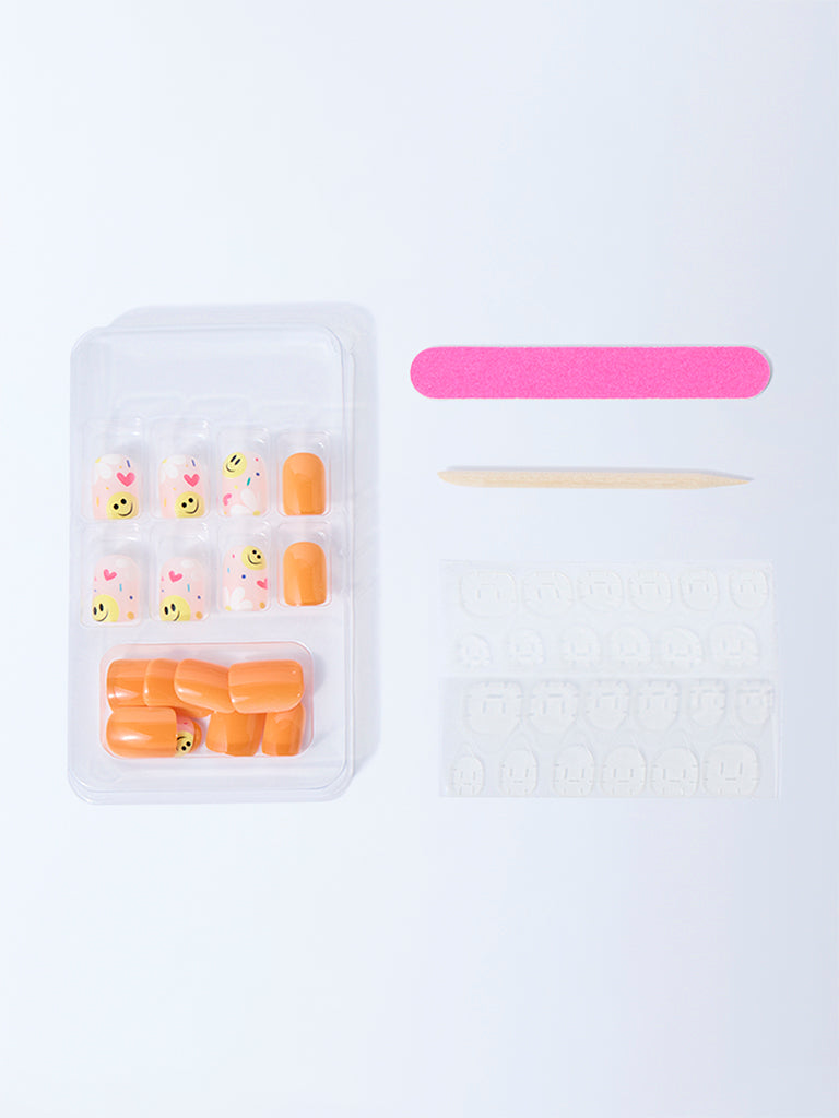 Studiowest Press & Go Emoji Reusable Press-On Nail Set