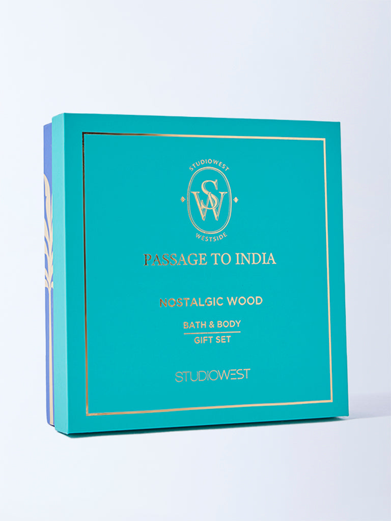 Studiowest Passage To India Nostalgic Wood Bath and Body Gift Set