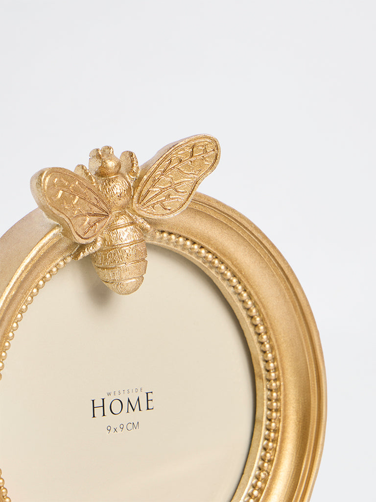 Westside Home Gold Metal Bee Photo Frame