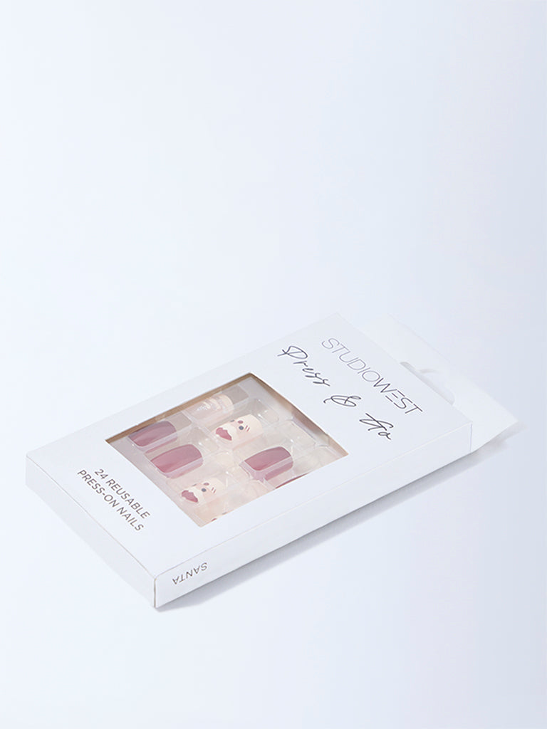 Studiowest Santa Themed Press-On Nail Set
