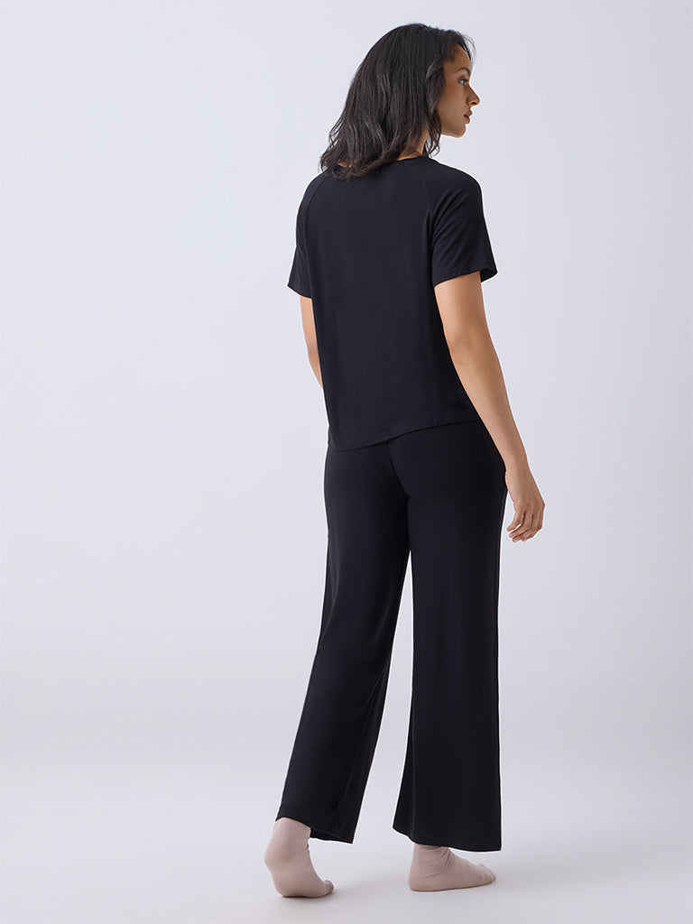Wunderlove Black High-Rise Pants