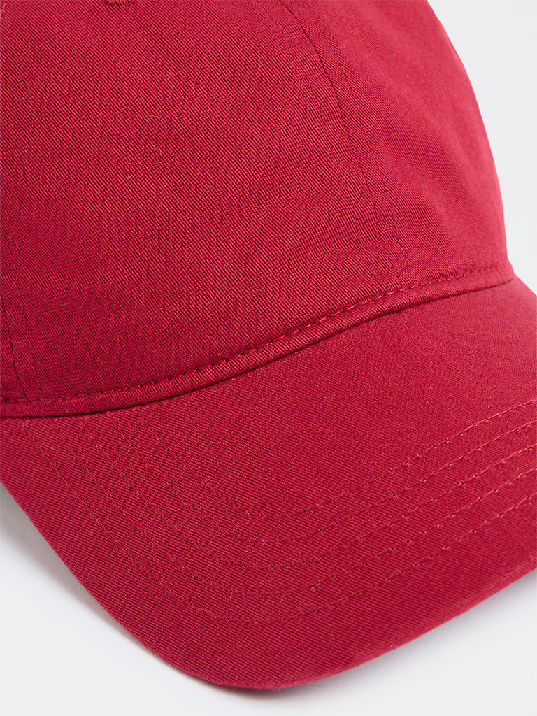 Westside Accessories Red Cotton Cap