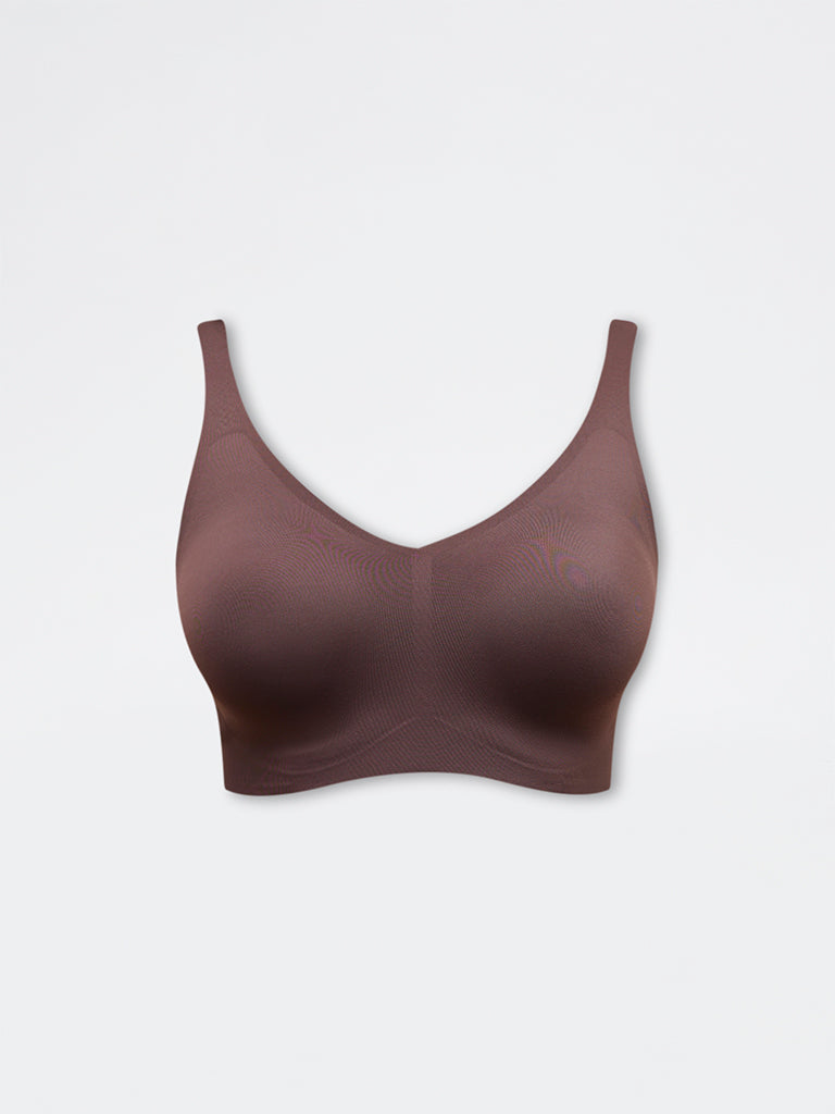 Wunderlove Brown Invisible Padded Bra