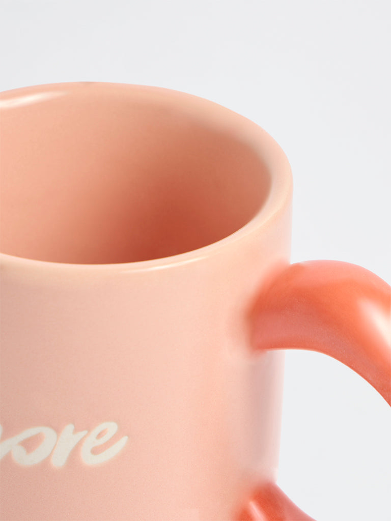 Westside Home Pink Text Design Mug