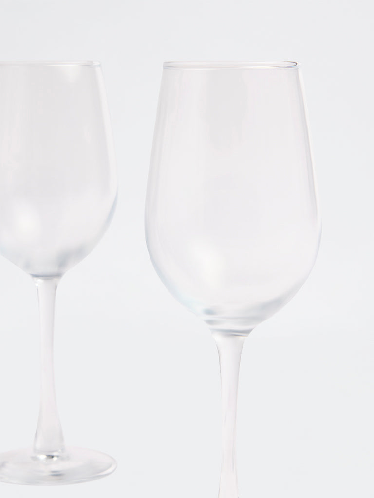 Westside Home Clear Wine Glass (Set of 4)