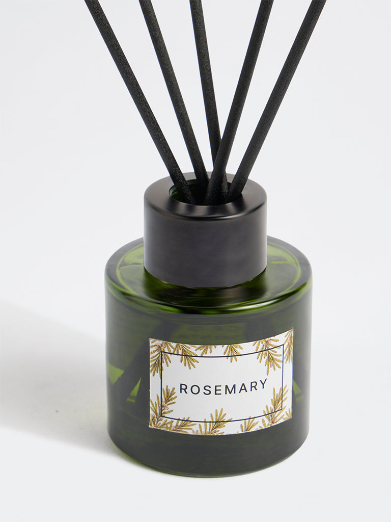 Westside Home Rosemary Fragrance Diffuser with Five Reed Sticks