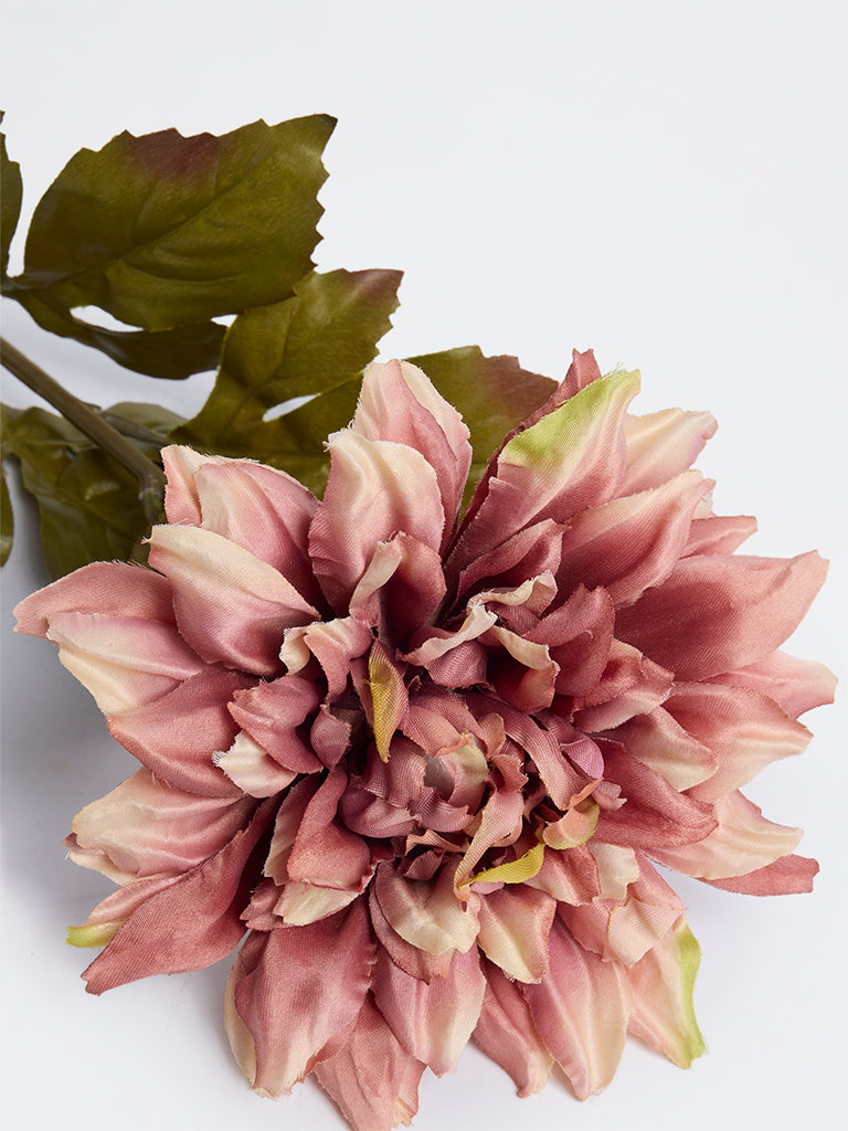 Westside Home Rust Artificial Dahlia Flower