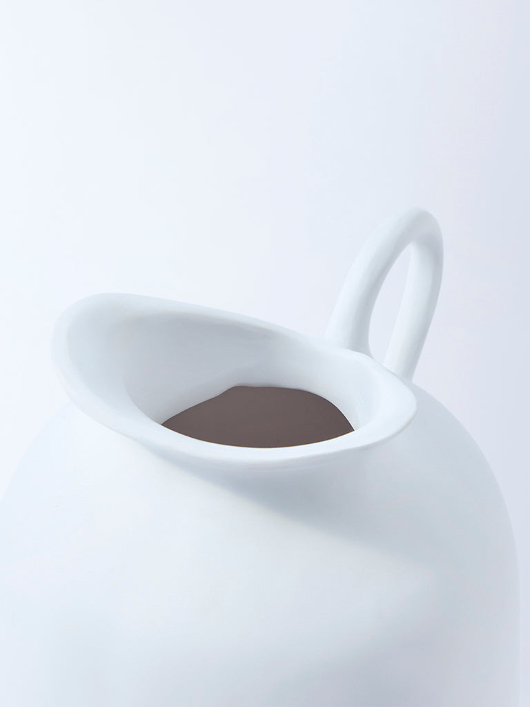Westside Home White Jug Vase - Large