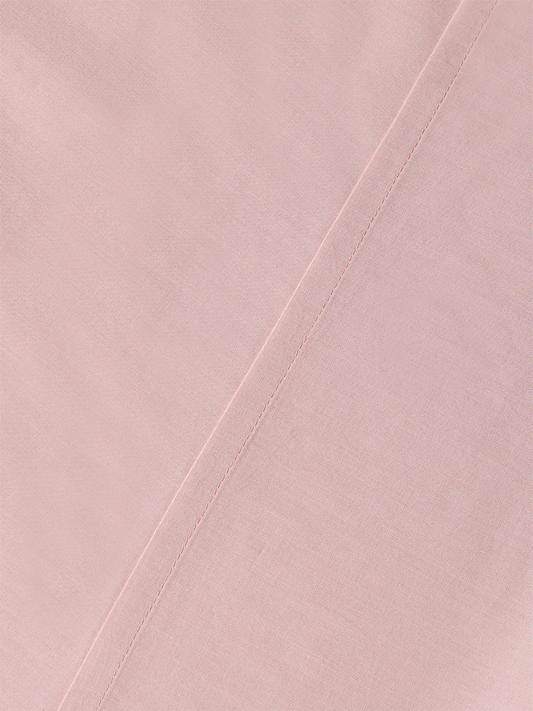 Westside Home Pink Solid Queen Bed Sheet Set