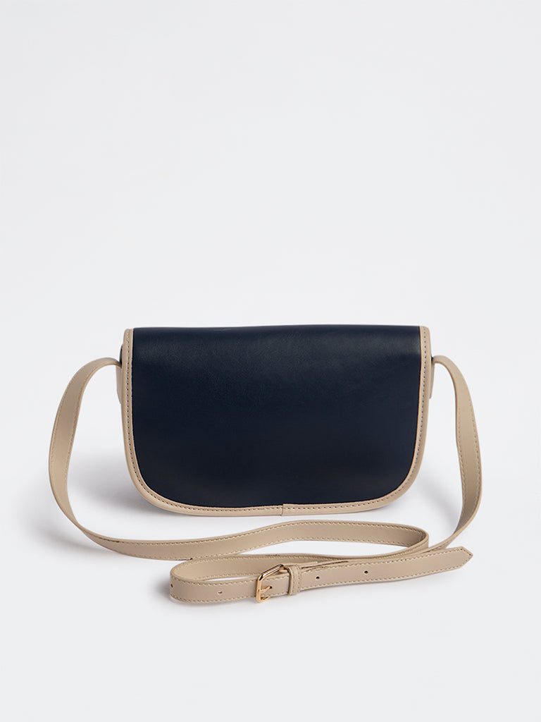 Westside Navy Nautical Sling Bag