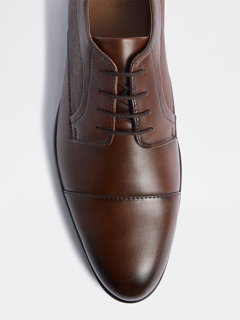SOLEPLAY Brown Oxford Shoes