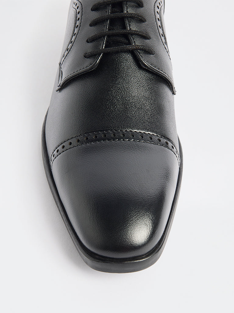 SOLEPLAY Black Oxford Shoes