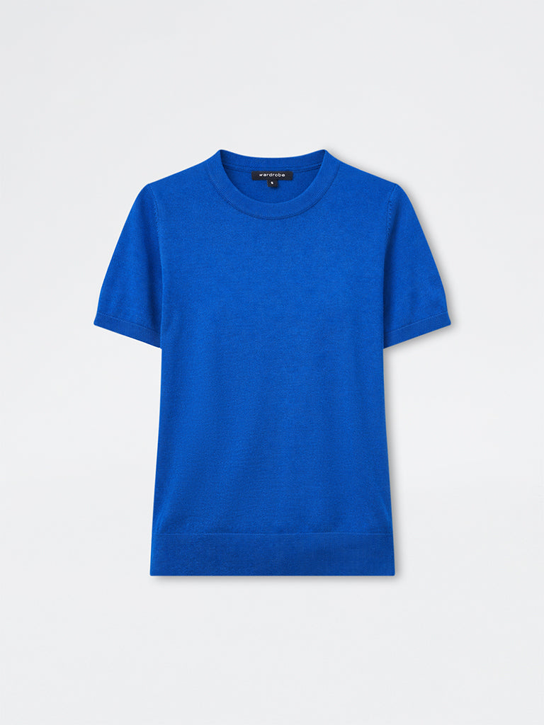 Wardrobe Blue Solid Top