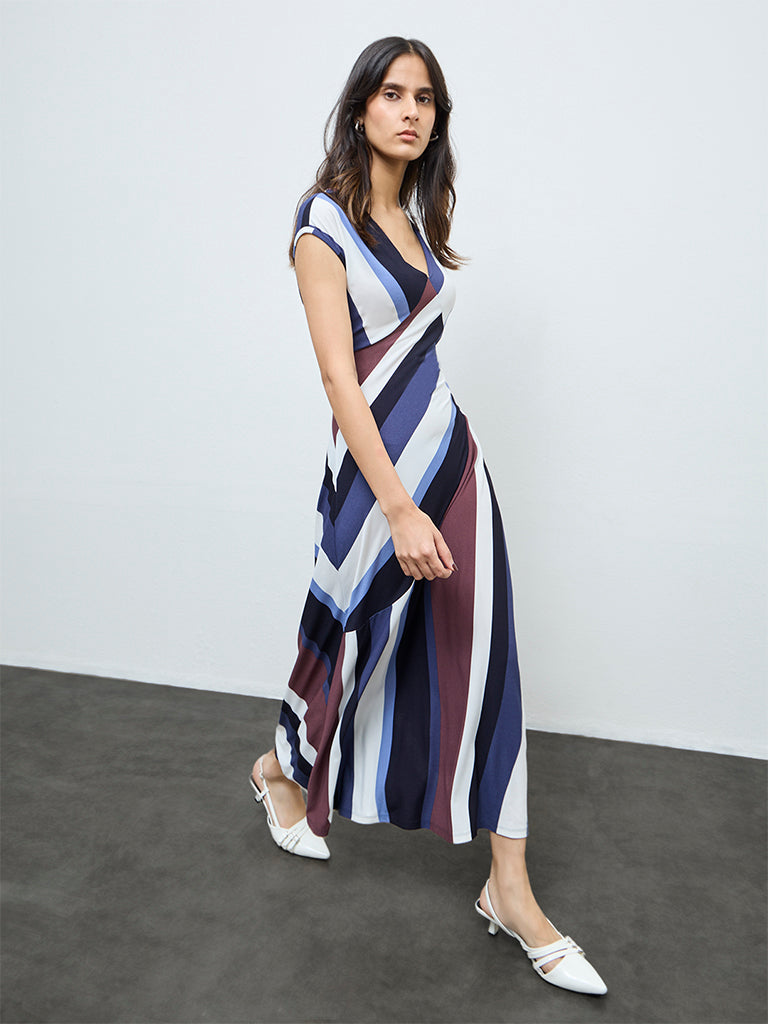 westside a line dress Buy Wardrobe Red Floral A-Line Dress from Westside
