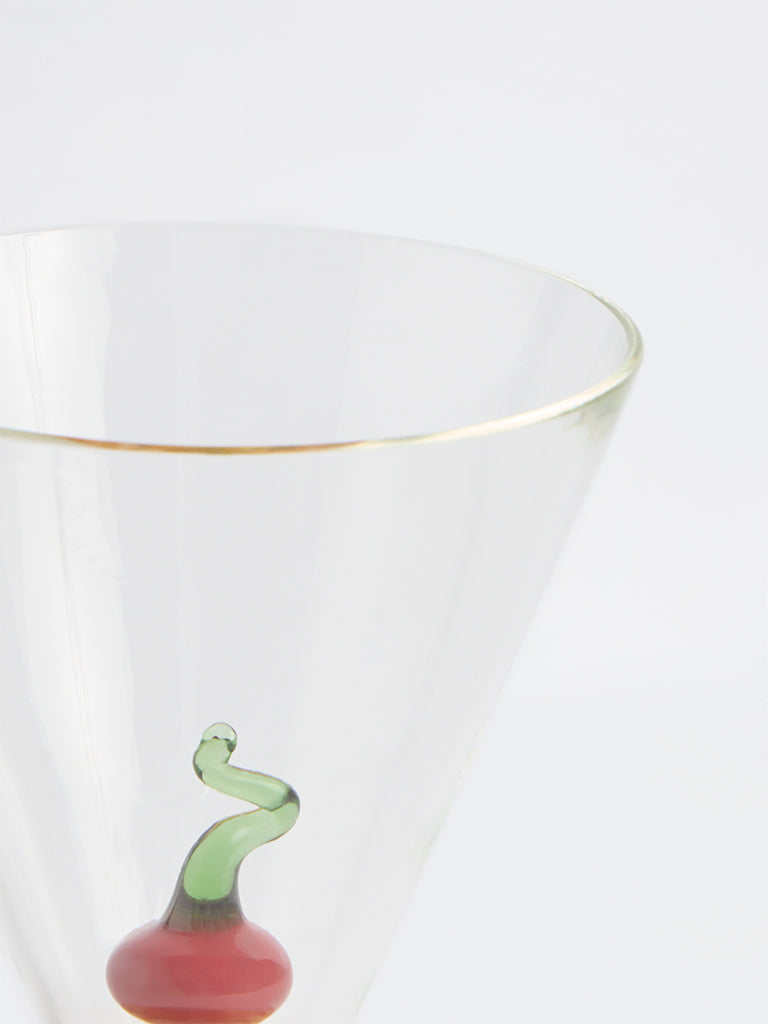 Westside Home Cherry Design Water Glass
