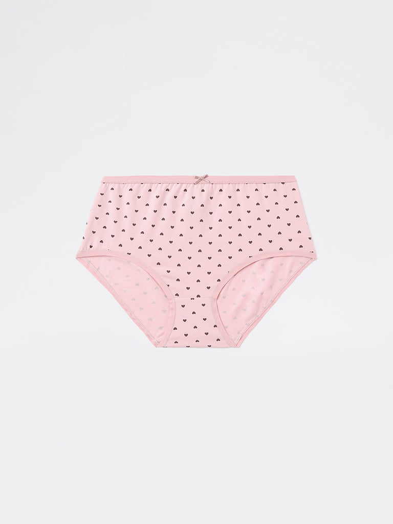 Wunderlove 3-Pack Hi-Rise Cotton-Blend Briefs