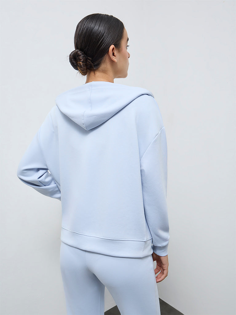 Nuoflexx Light Blue Hooded Jacket