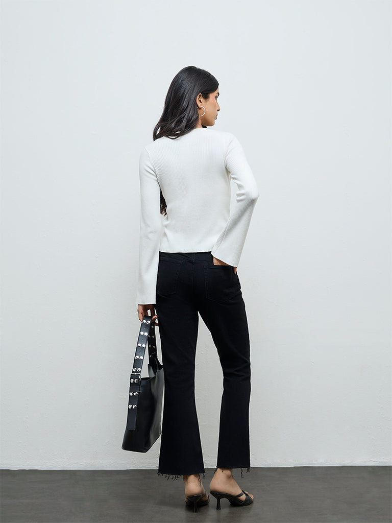 LOV Black High-Rise Jeans