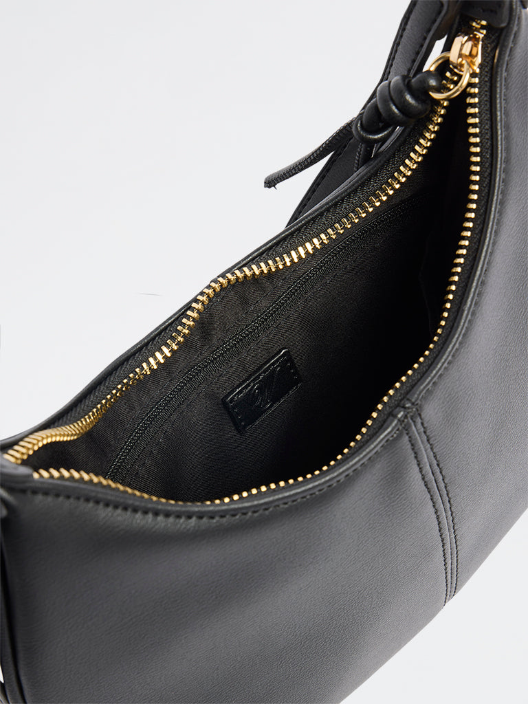 Westside Black Crescent Sling Bag