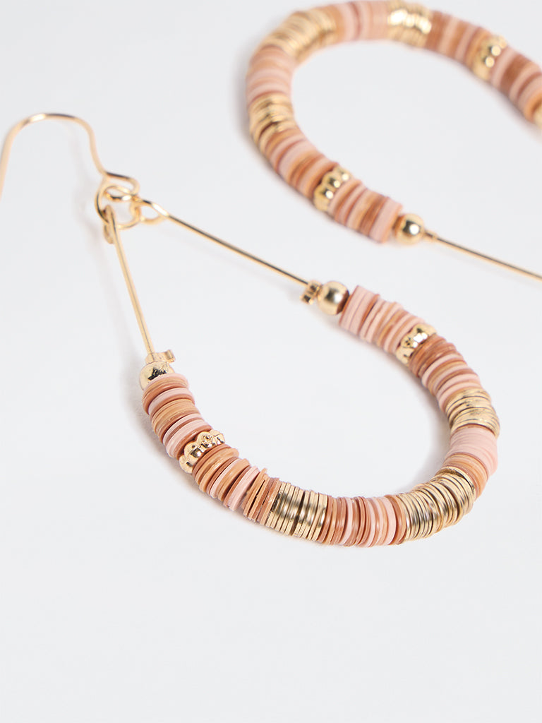 Westside Accessories Multicolour Beaded Drop Earrings