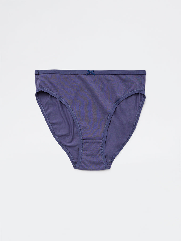 Wunderlove 3-Pack Cotton-Blend Hi-Leg Briefs