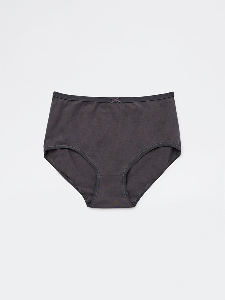 Wunderlove 3-Pack Cotton-Blend Hi-Rise Briefs