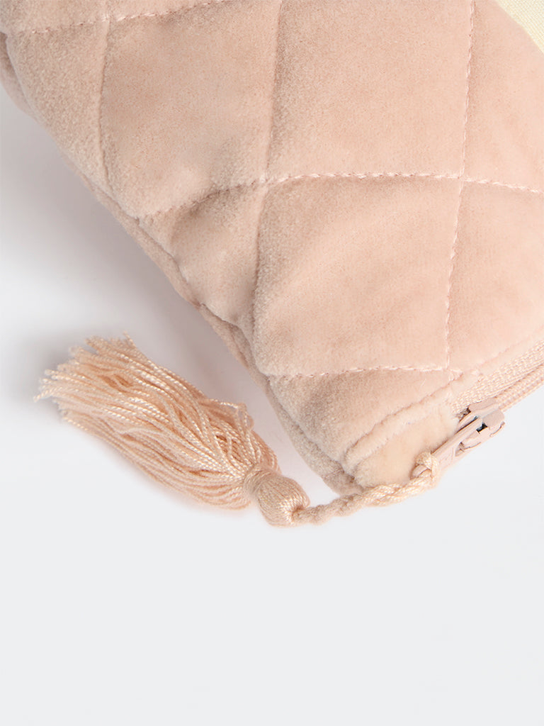 Westside Home Pink Quilted Pouch