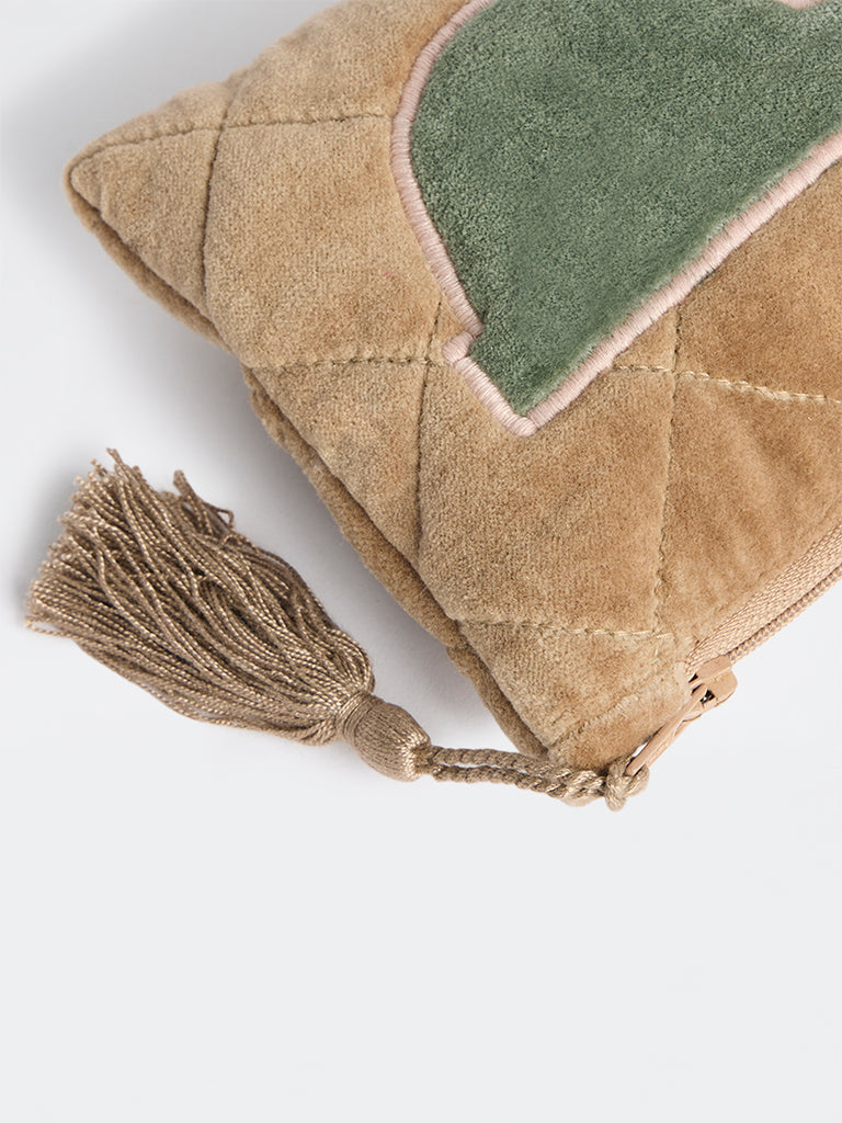 Westside Home Brown Sun Glass Design Pouch