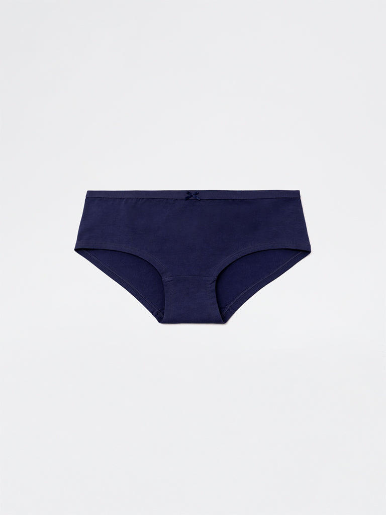 Wunderlove 3-Pack Printed Low-Rise Cotton-Blend Briefs