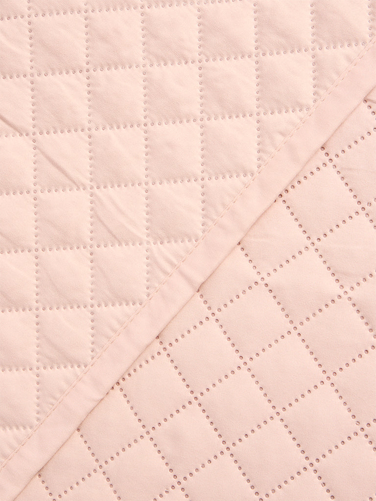 Westside Home Pink Queen Heat Seal Quilt