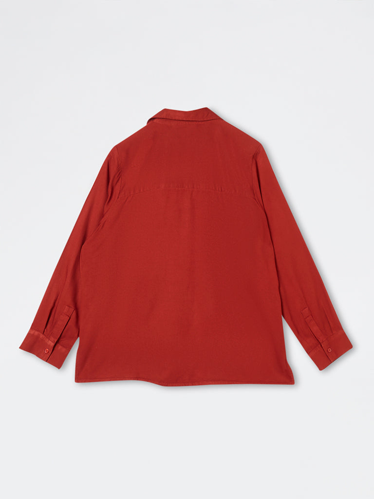 Gia Rust Solid Shirt