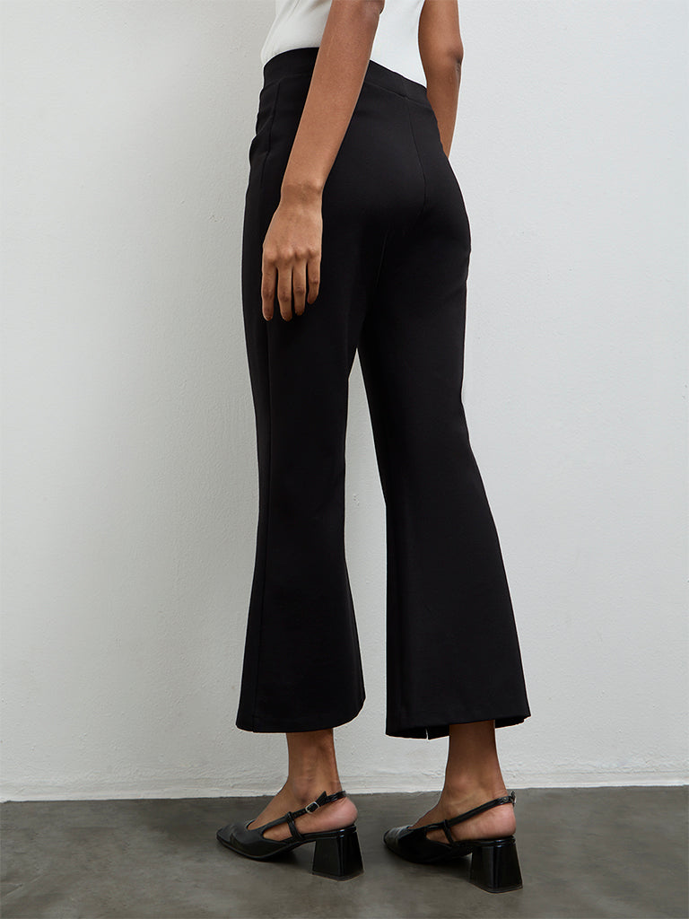 Wardrobe Black High-Rise Trousers