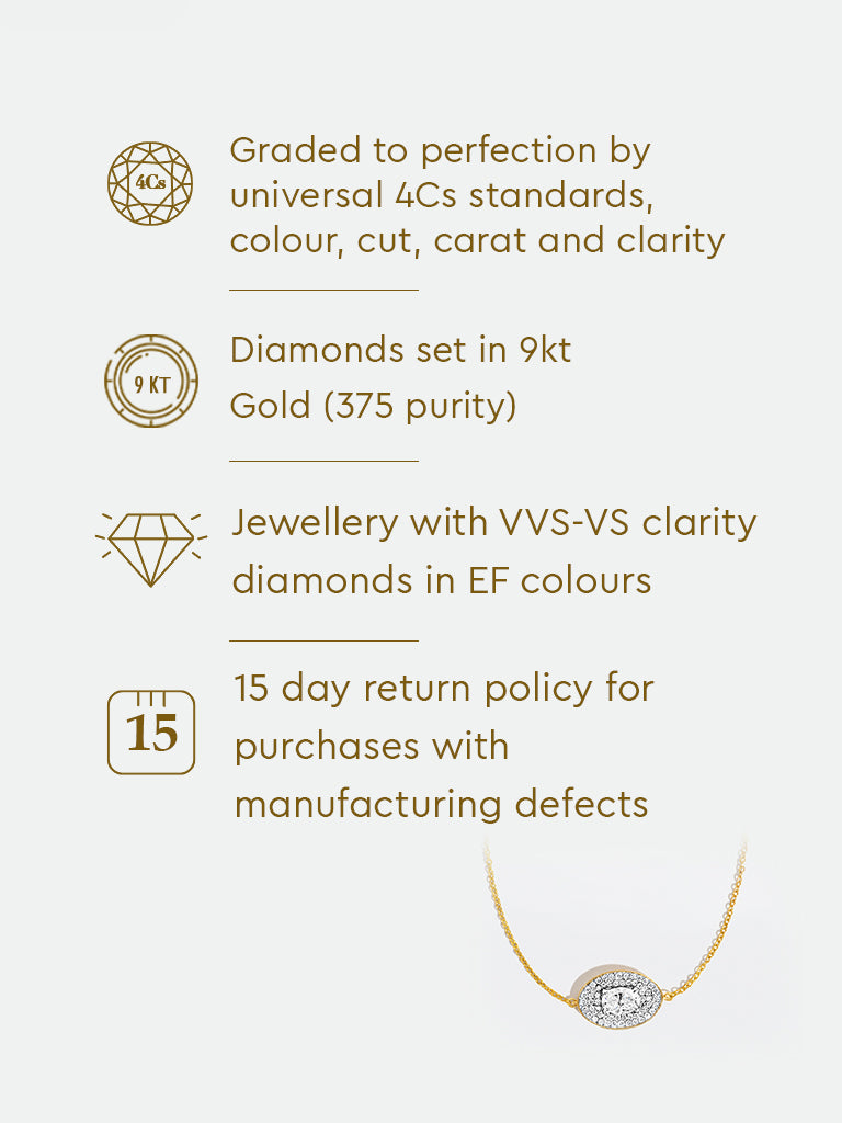 Oval Pave Solitaire Lab Diamond Bracelet