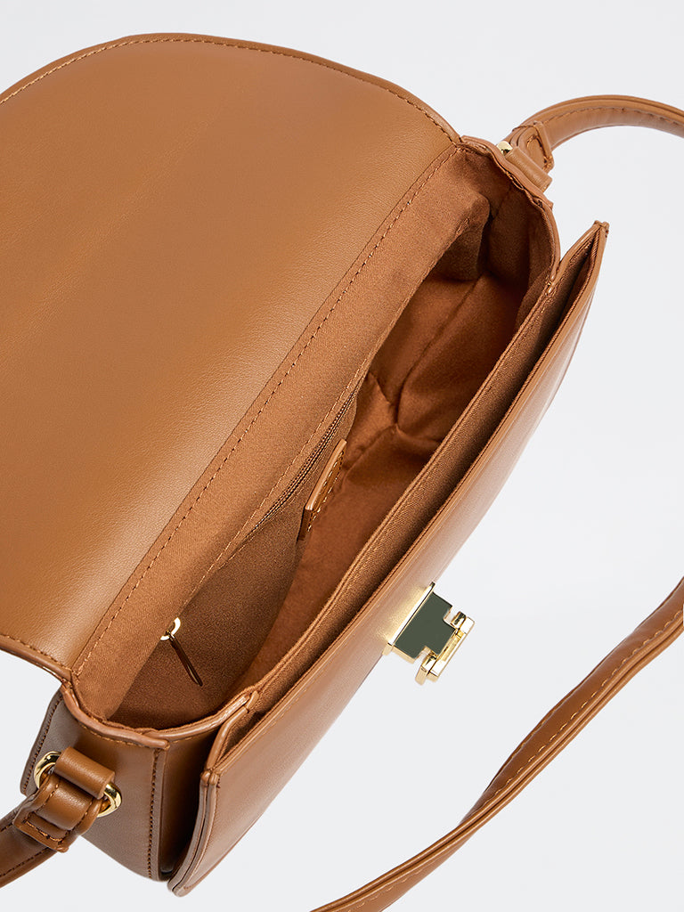 Westside Brown Crossbody Sling Bag