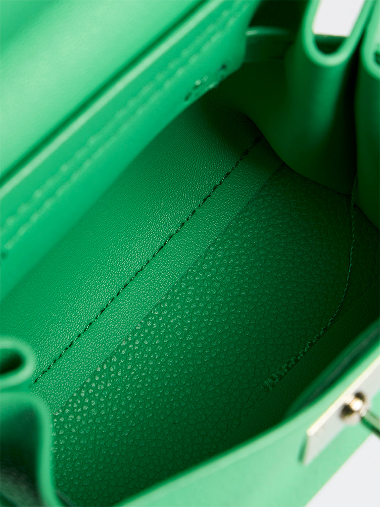 Westside Green Textured Mini Sling Bag