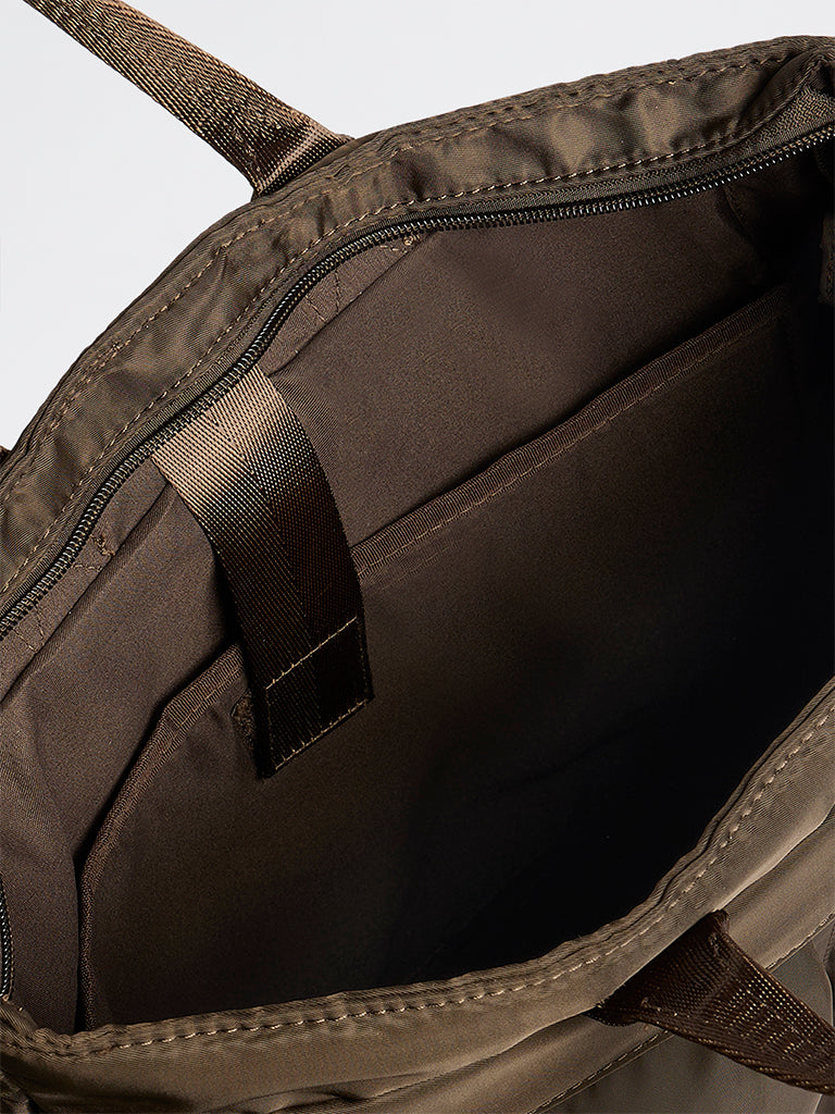 Westside Dark Brown Tote Bag