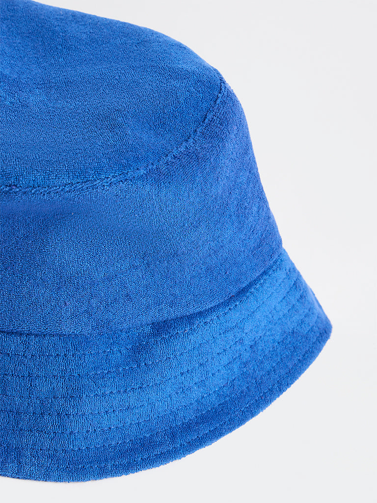Wunderlove Blue Bucket Cotton Hat