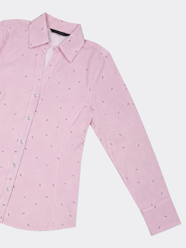 Wardrobe Pink Striped Shirt