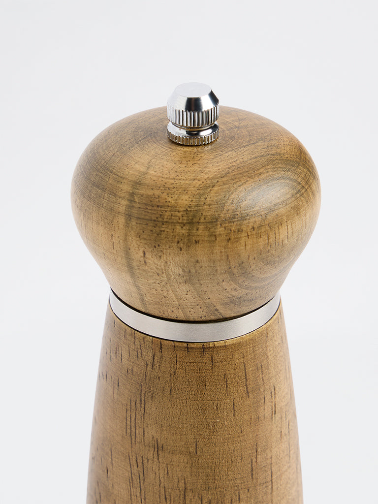 Westside Home Brown Salt and Pepper Wooden Grinder