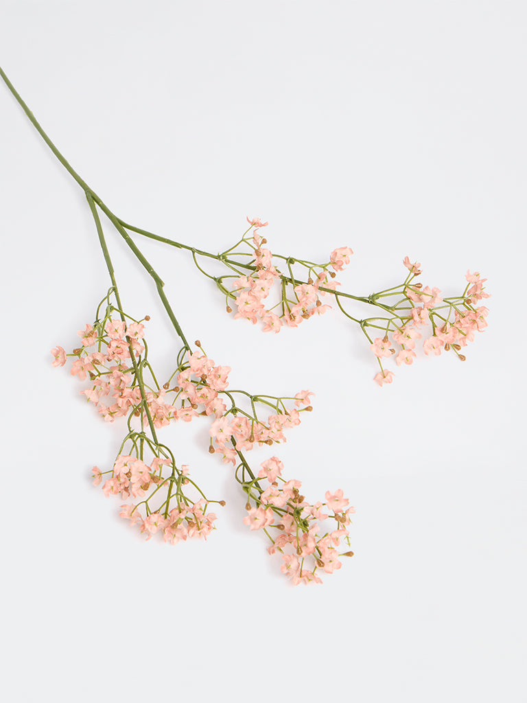 Westside Home Pink Artificial Gypsophila Flower Stem