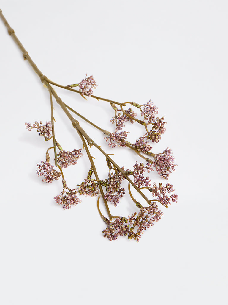 Westside Home Purple Sedum Artificial Flower Stem