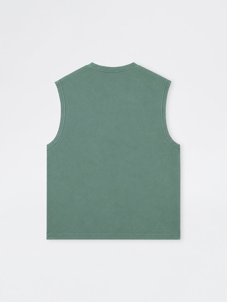 Nuon Green Relaxed-Fit Cotton T-Shirt