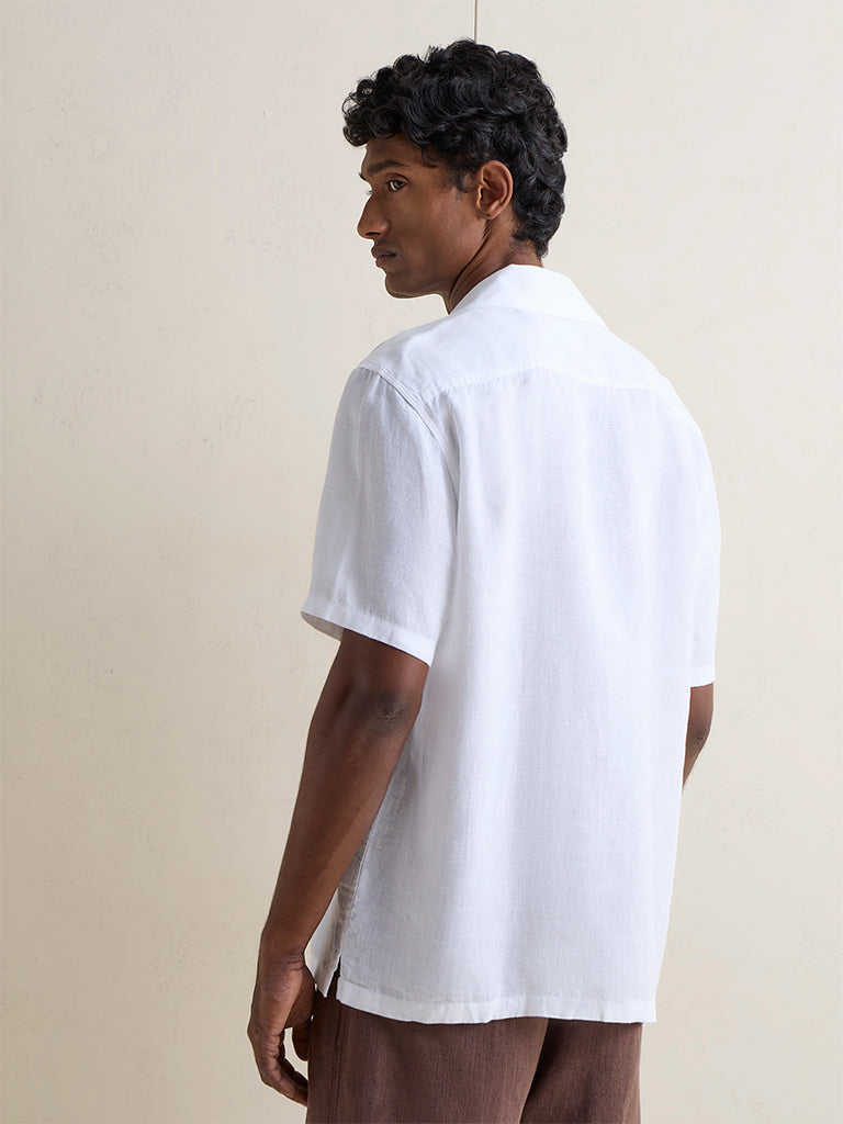 Ascot Off-White Relaxed-Fit Shirt