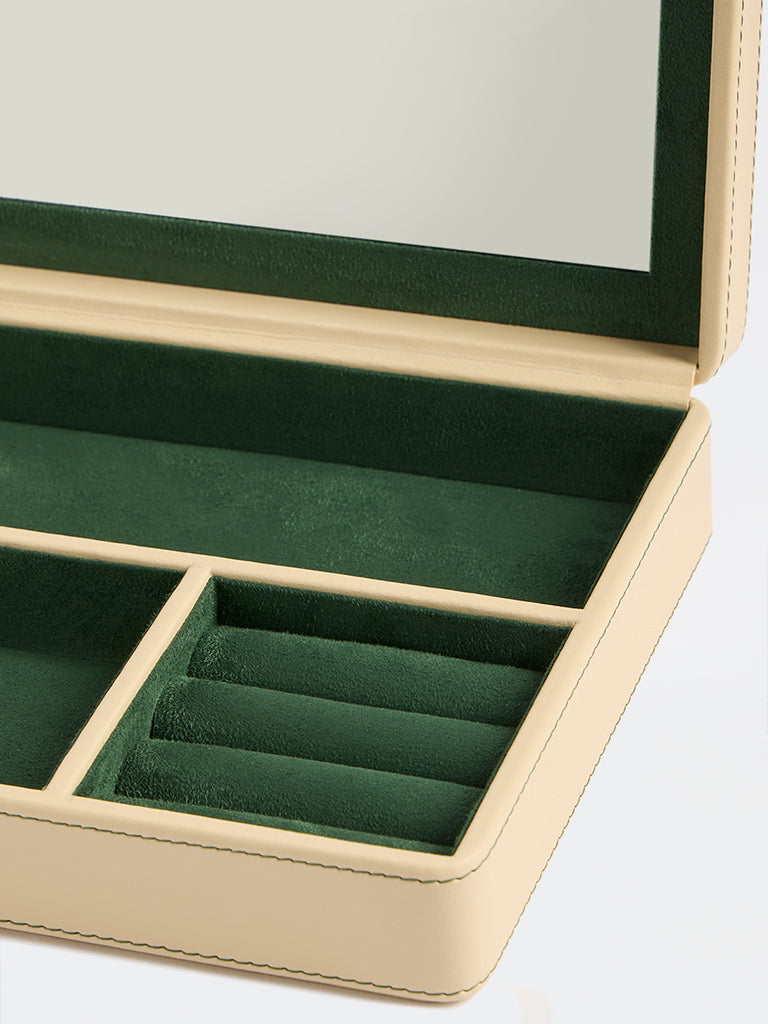 Westside Home Ivory Rectangular Jewellery Box - Large