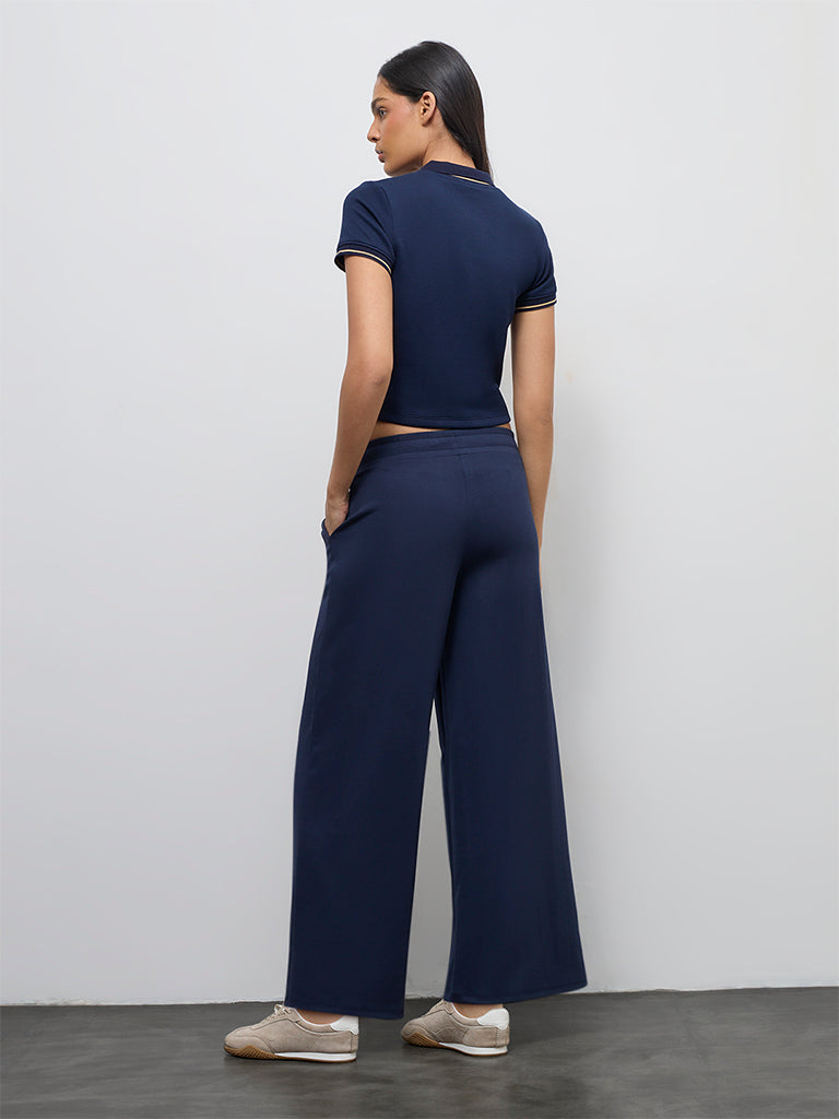 Nuoflexx Navy High-Rise Pants
